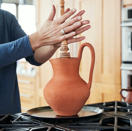 Mexican Hot Chocolate Clay Jug (68oz / 2L) - Sumiye Co