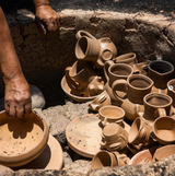 Contemplation Clay Carafe