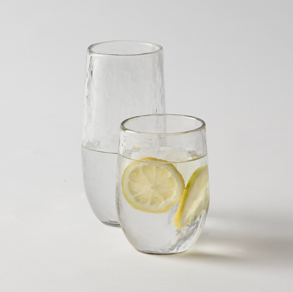 Pebbled Large Glasses Set of 4