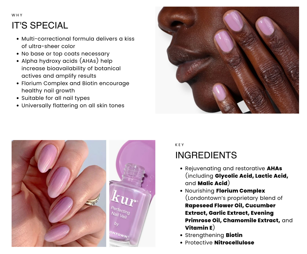 Perfecting Nail Veil Collection | Ultra Sheer Nail Colors Set - Sumiye Co