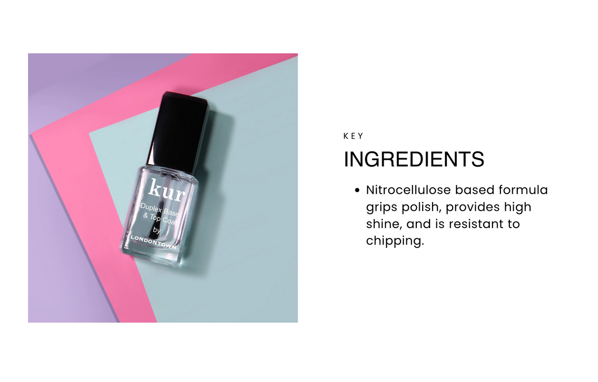 Duplex Base & Top Coat | Nail Care - Sumiye Co