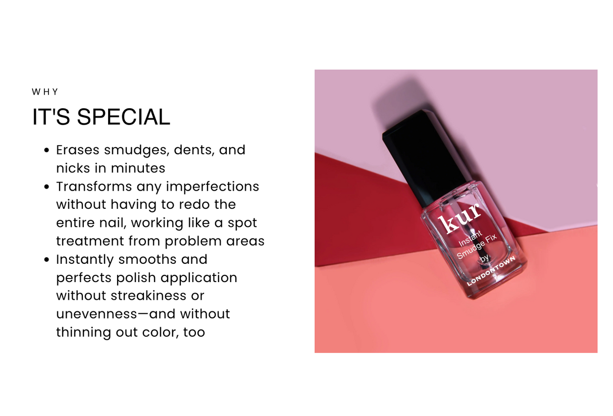 Instant Smudge Fix | Nail Polish - Sumiye Co