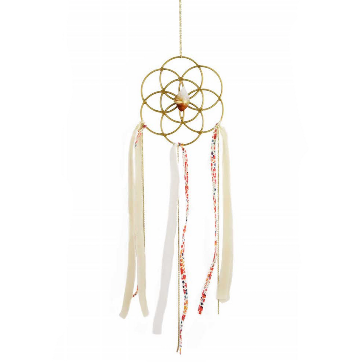 Dreamcatcher Crystal Grid Ornament - Sumiye Co