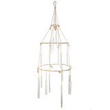 Selenite Healing Crystal Chandelier - Sumiye Co