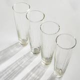 Etched Flutes Set of 6