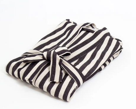 Turkish Zebra Bath Robe - Sumiye Co