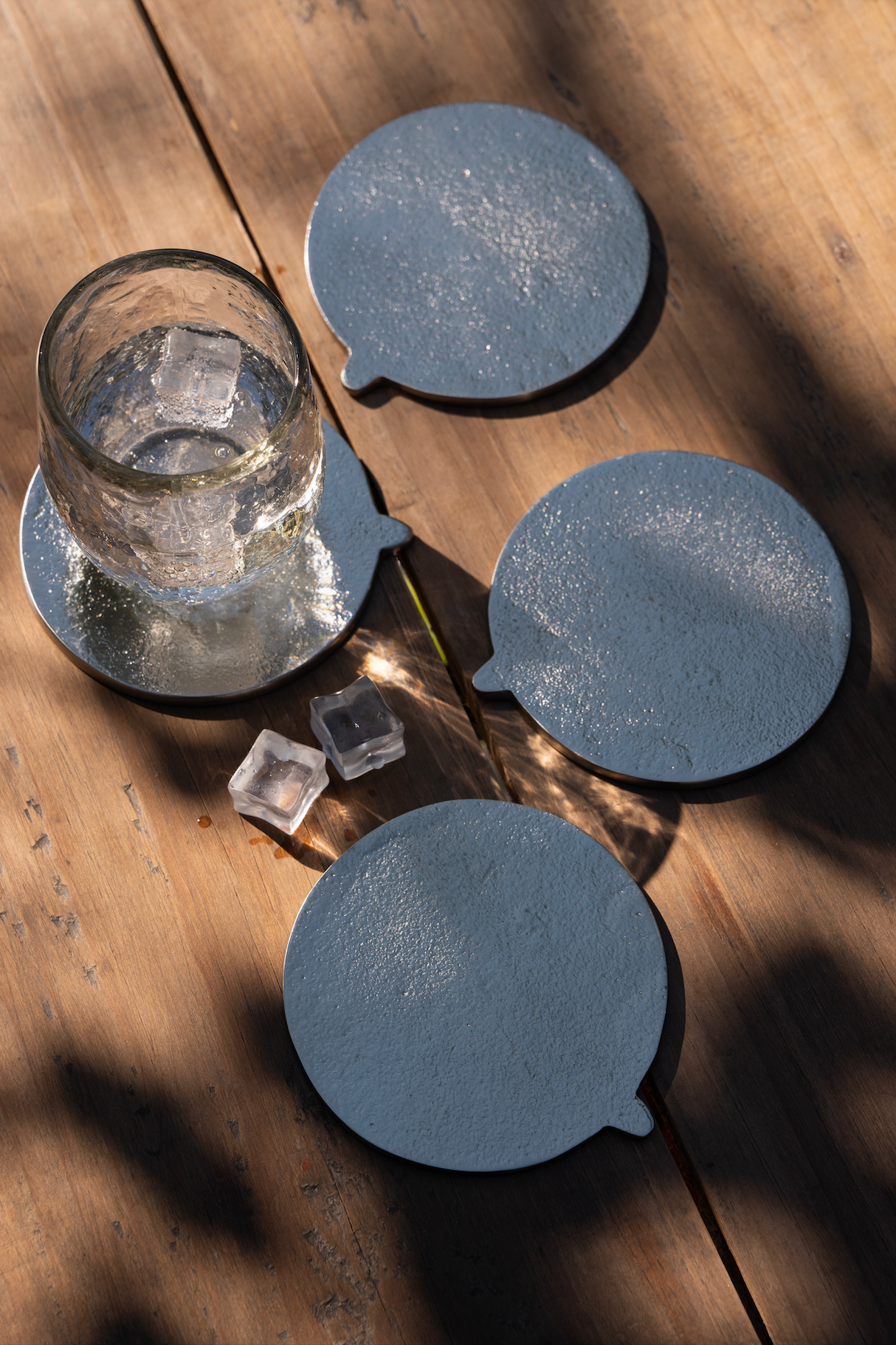 Nickel Coasters Set of 6