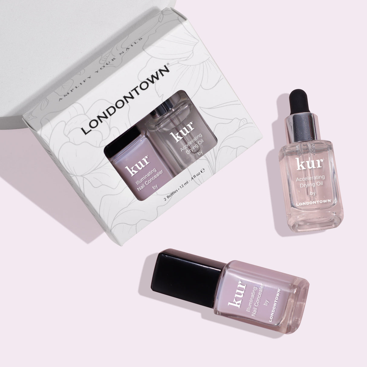 Perfect in a Pinch: Pink | Quick Manicure Duo Set - Sumiye Co