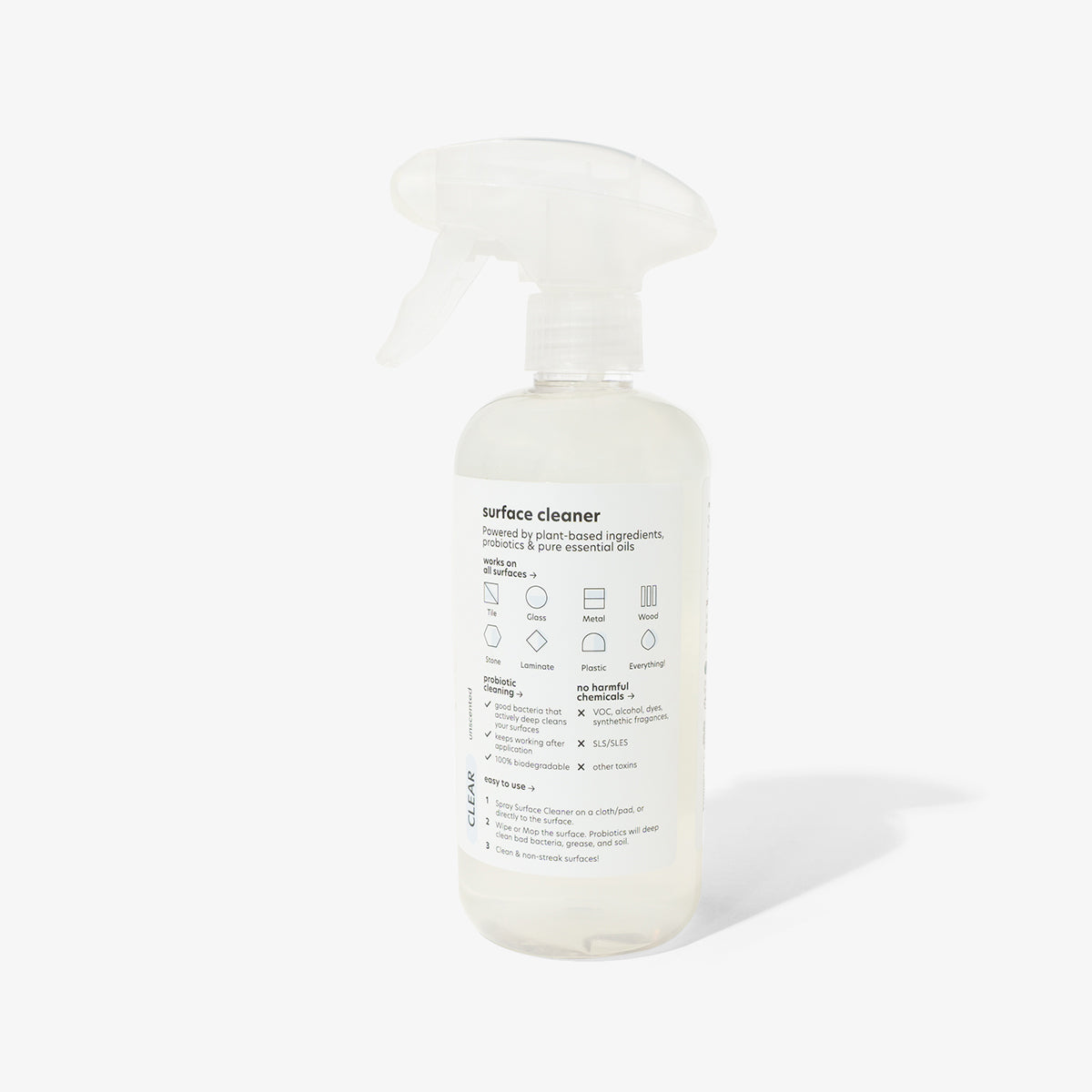 Surface Cleaner + Refill (Plastic Bottle)