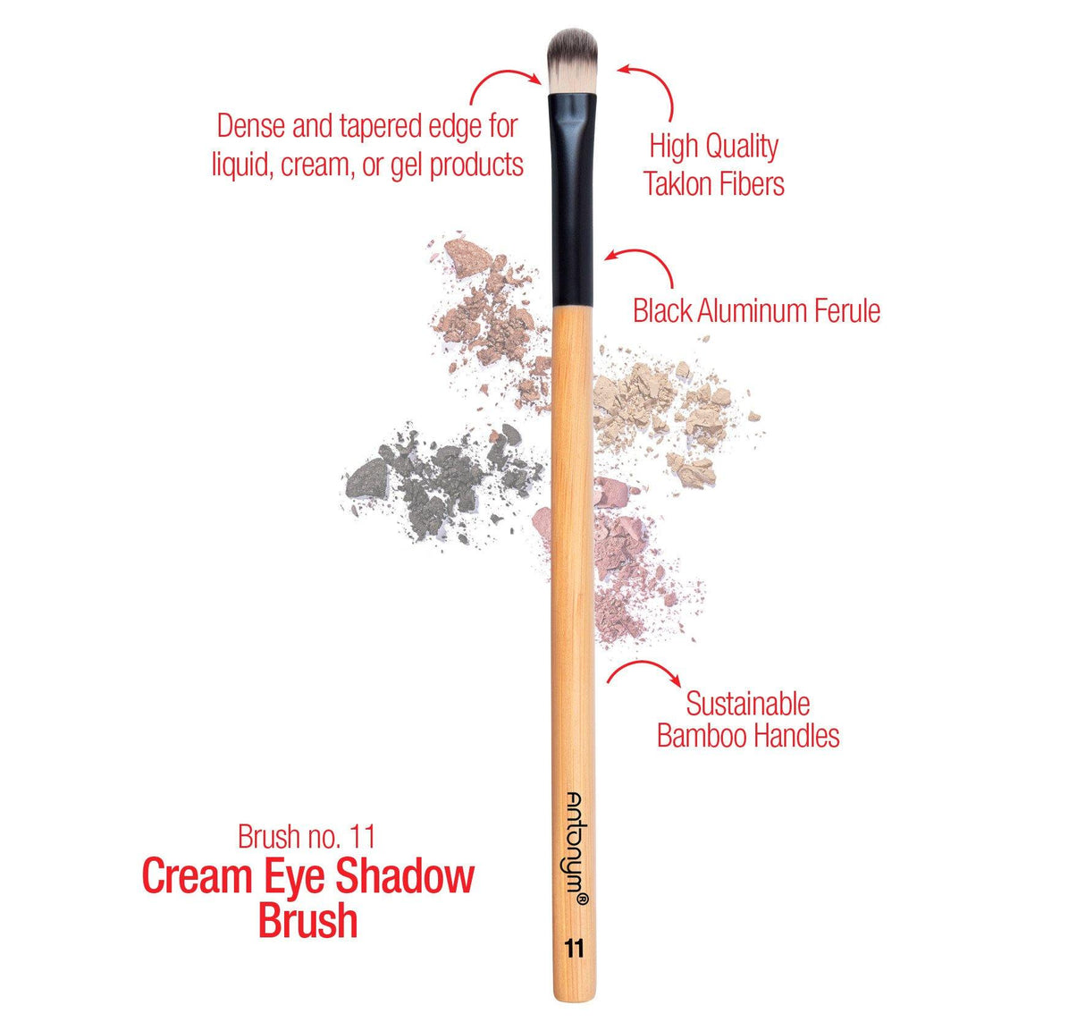 Cream Eye Shader Brush #11 - Sumiye Co