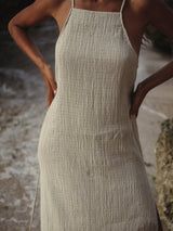 Siesta Dress - Oatmeal - Sumiye Co