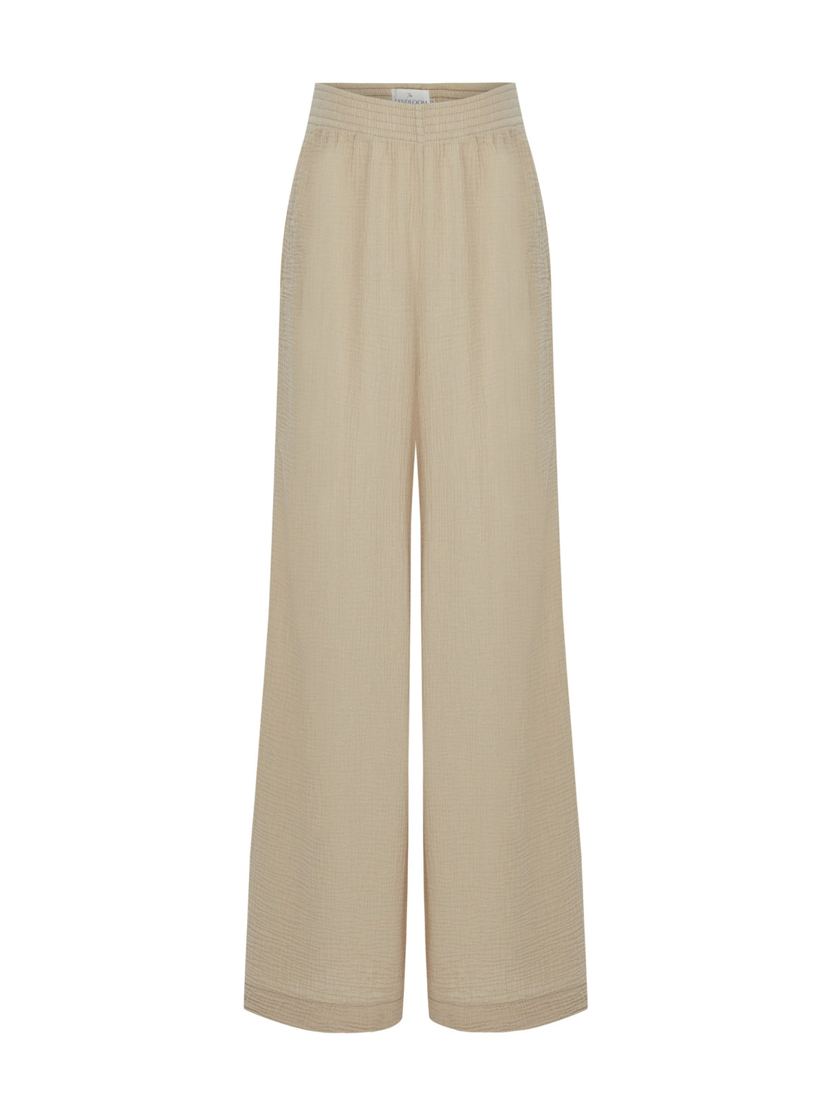 Skye Palazzo Pants - Oatmeal - Sumiye Co