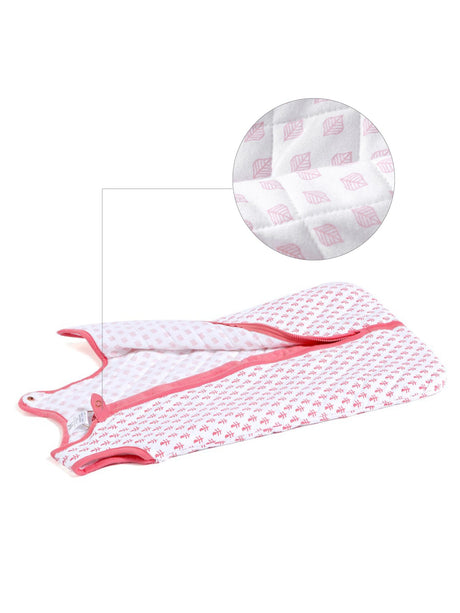 TOG 2.2 (Quilted) - Pink City Wearable Baby Sleep Sack-0