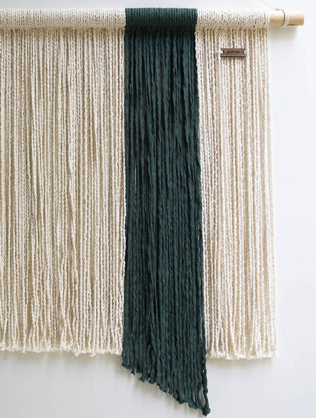 Green Moving Wall Hanging by Rafful Estudio | Mexico - Sumiye Co