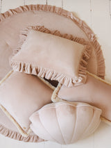 Soft Velvet “Latte” Shell Pillow by Moi Mili - Sumiye Co