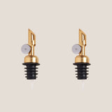 Golden Stainless Bottle Spouts | 2-Pack