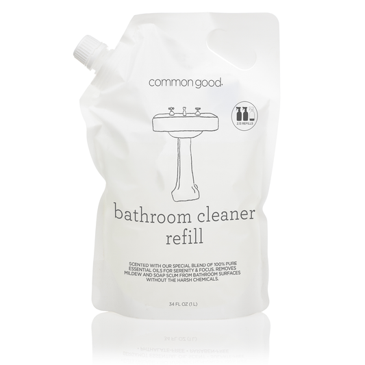 Bathroom Cleaner Refill Pouch, 34 Fl Oz by Common Good
