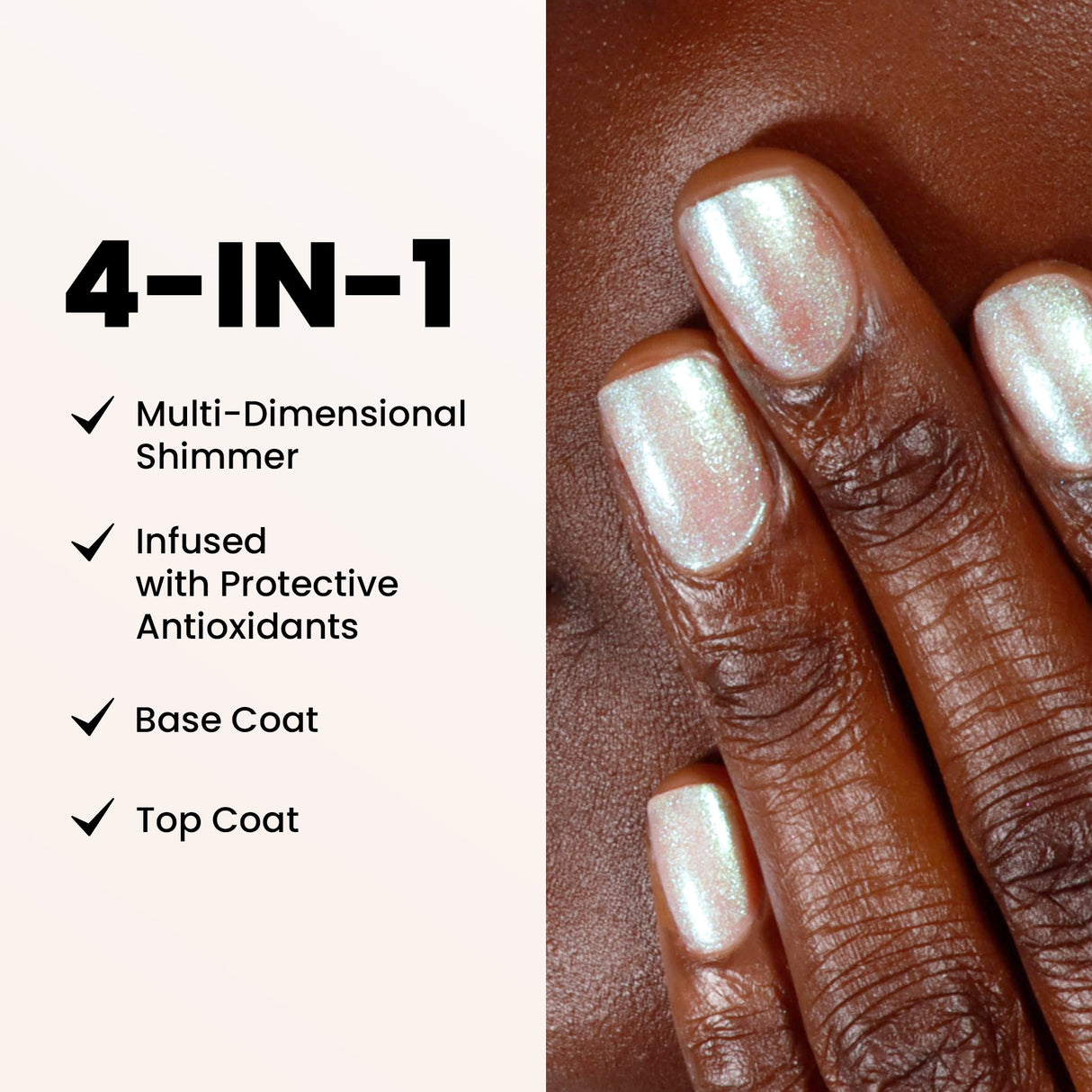 Shimmering Nail Highlighter - Stardust | One-Step Manicure - Sumiye Co