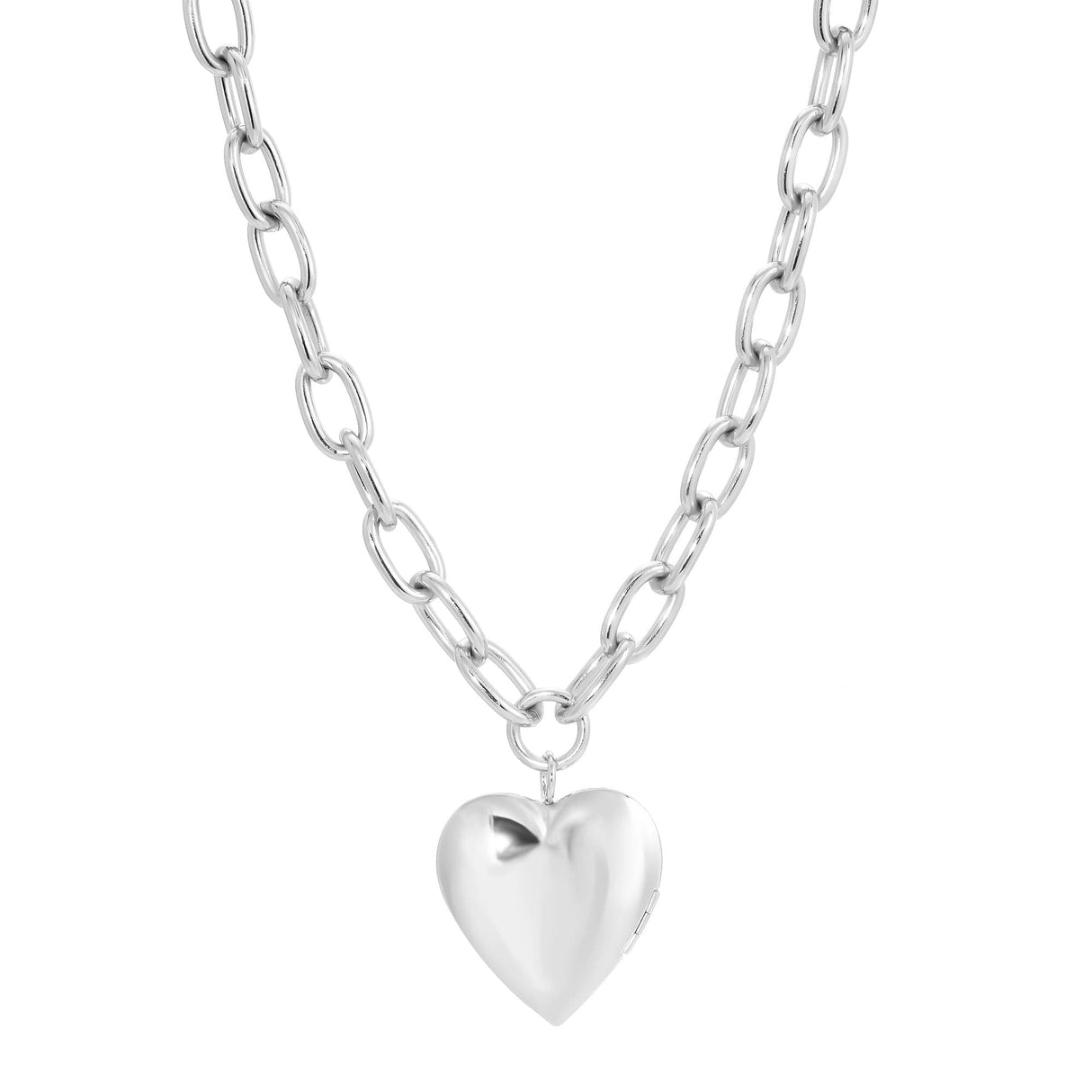 Holden Heart Locket Necklace - Sumiye Co