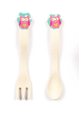 Olivia Owl Shaped Dinner Set - Sumiye Co