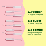 Organic Cotton Tampons | Feminine Products