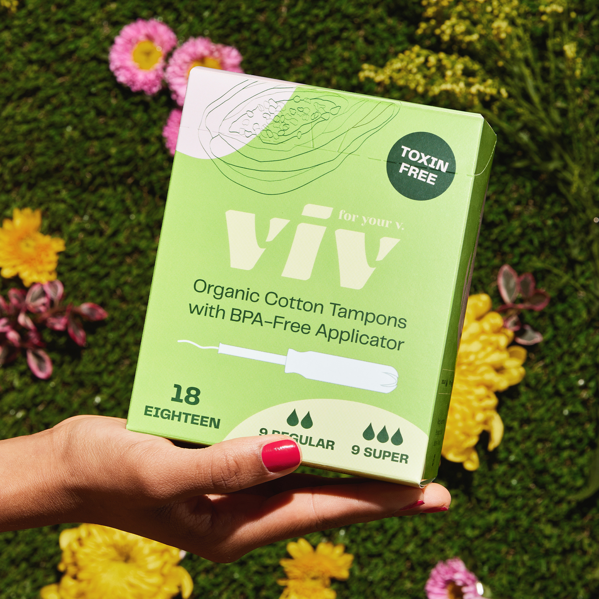 Organic Cotton Tampons | Feminine Products