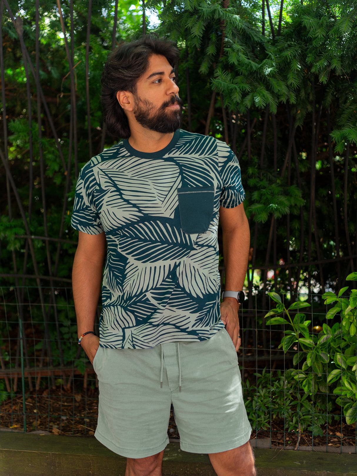 Tropics Pocket Tee