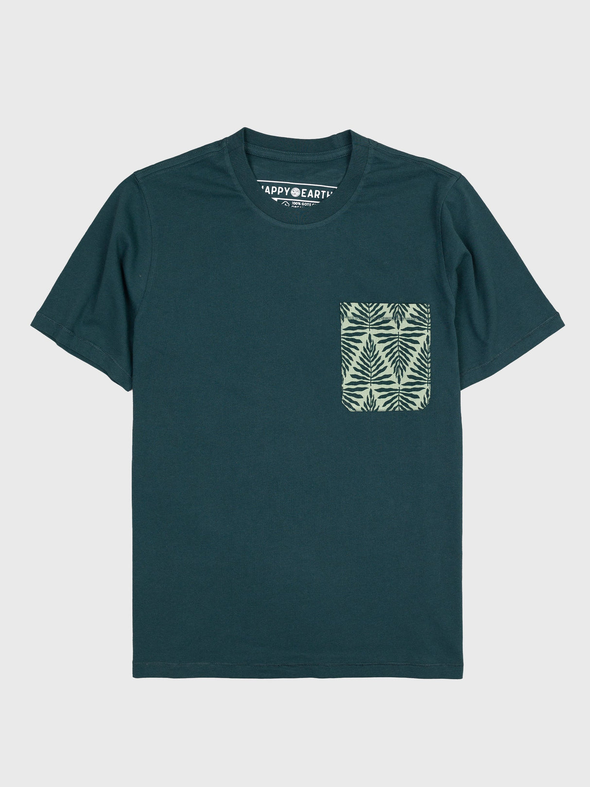 Chevron Fern Pocket Tee - Sumiye Co