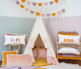 Teepee Tent "Forget-me-not" with Frills - Sumiye Co