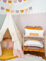 Teepee Tent "Forget-me-not" with Frills - Sumiye Co