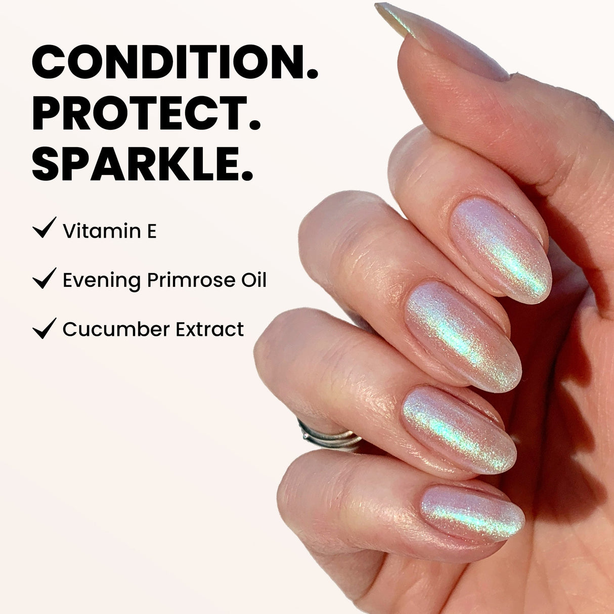 Shimmering Nail Highlighter - Stardust | One-Step Manicure - Sumiye Co