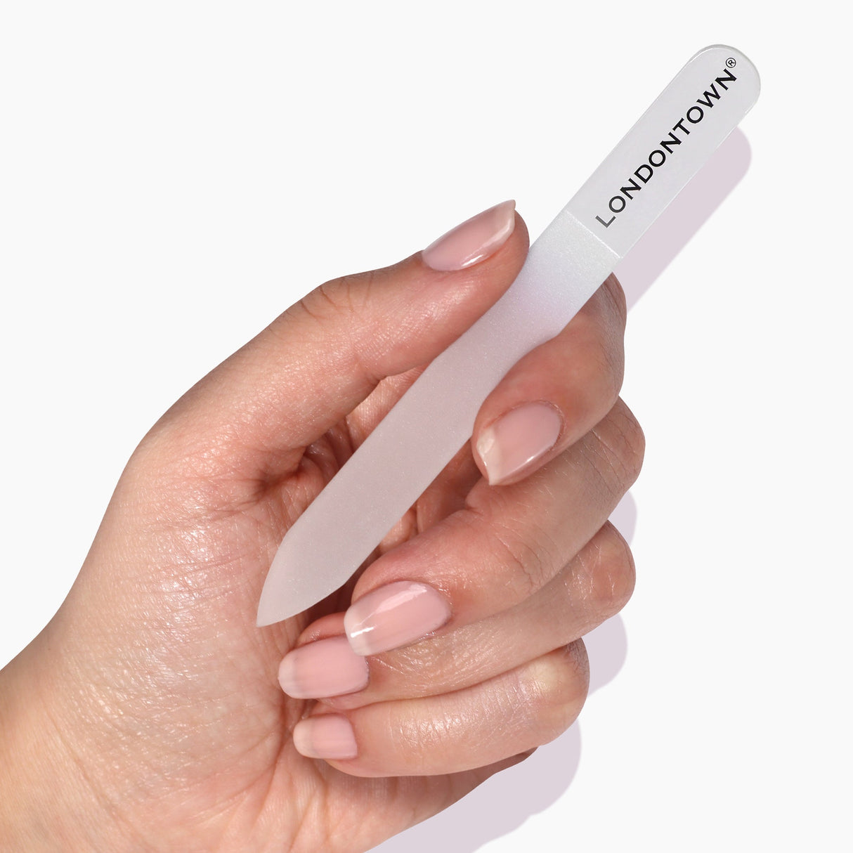 Glass Nail File - Clear | Sustainable Nail Care - Sumiye Co