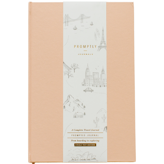 Travel Journals - Country Peach by Promptly Journals
