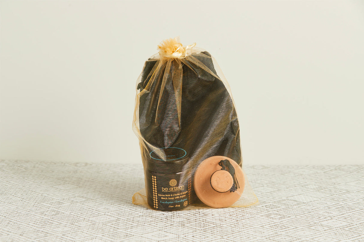 Exfoliating Moroccan Spa Kit - Sumiye Co