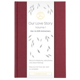 Nuestro diario de historias de amor de Promptly Journals