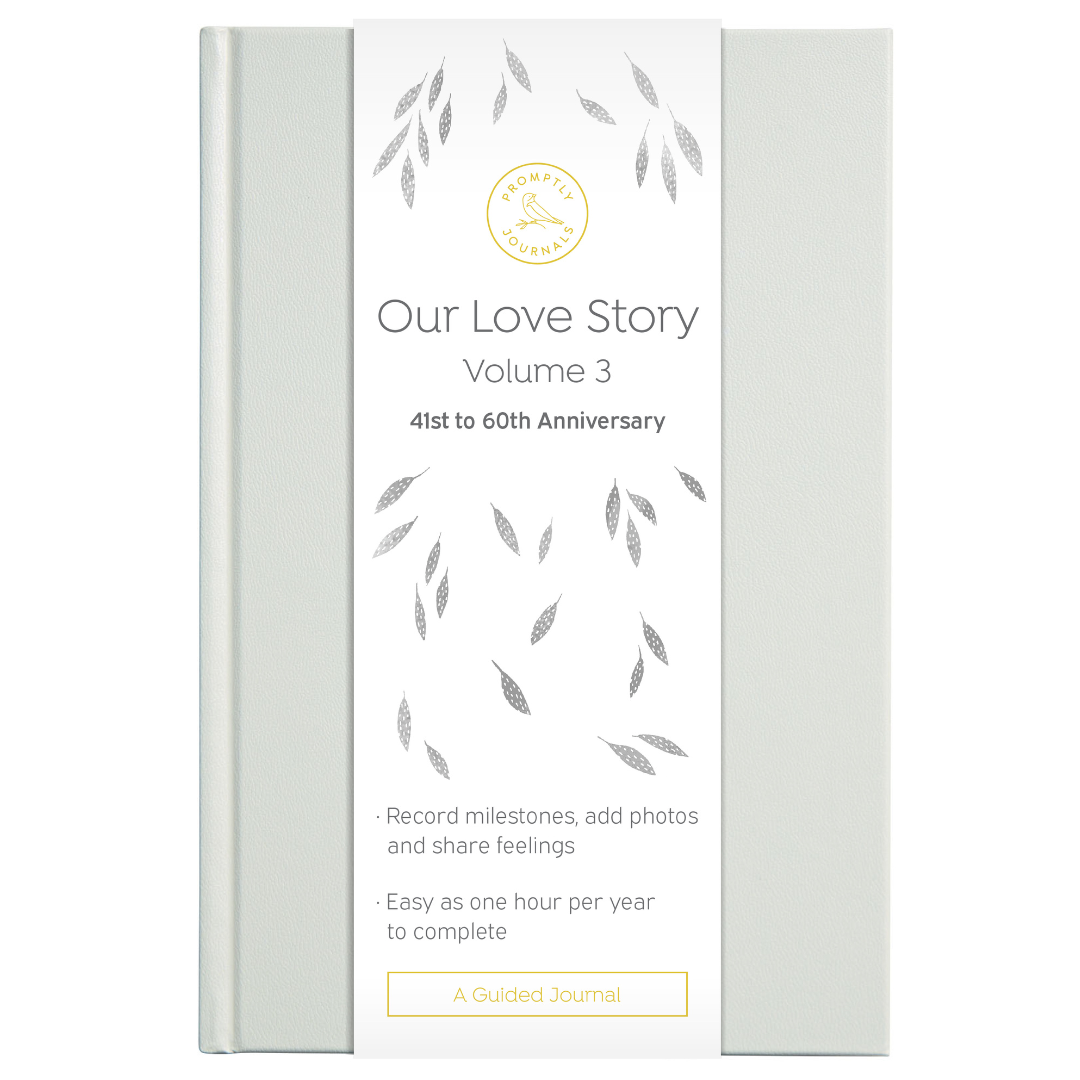 Nuestro diario de historias de amor de Promptly Journals