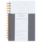 Peace of Mind: A Journal to Calm Anxiety (Stone Grey) by Promptly Journals
