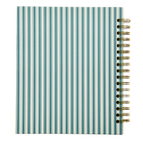 Our Family Recipes: A Meals and Memories Keepsake (Striped Linen)