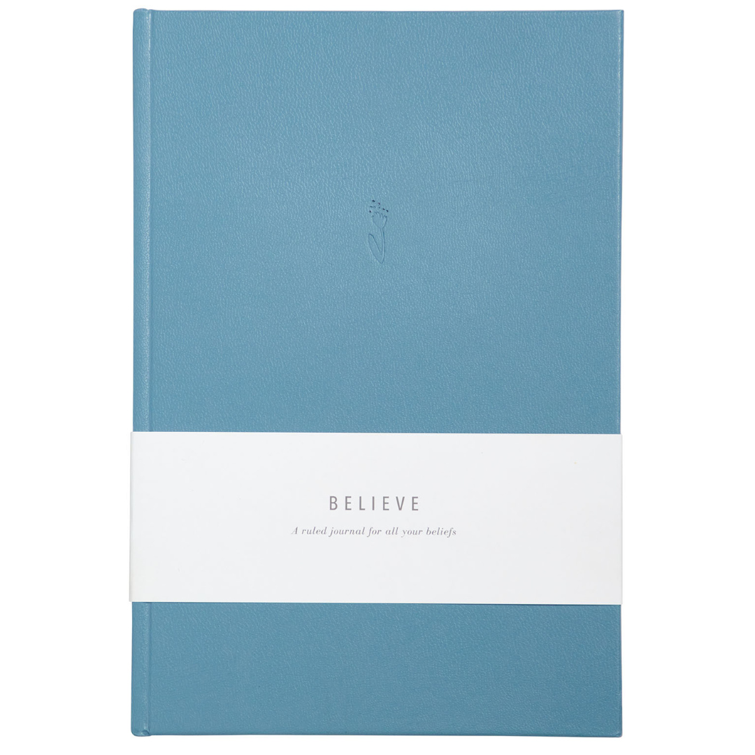 Believe: My Blank Journal (Dusty Blue) - Sumiye Co