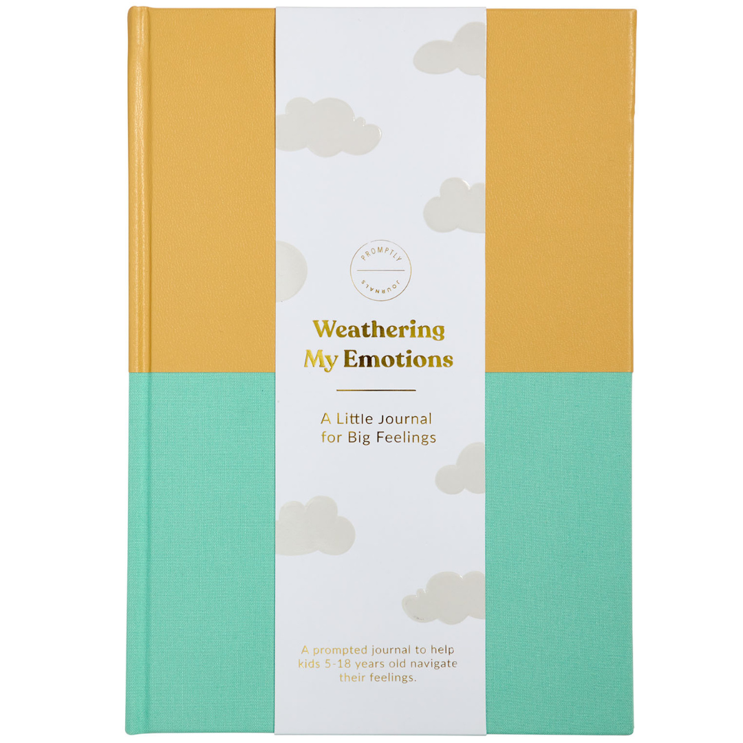 My Big Feelings Journal: Discovering and Mastering Emotions (Ochre-Mint) by Promptly Journals