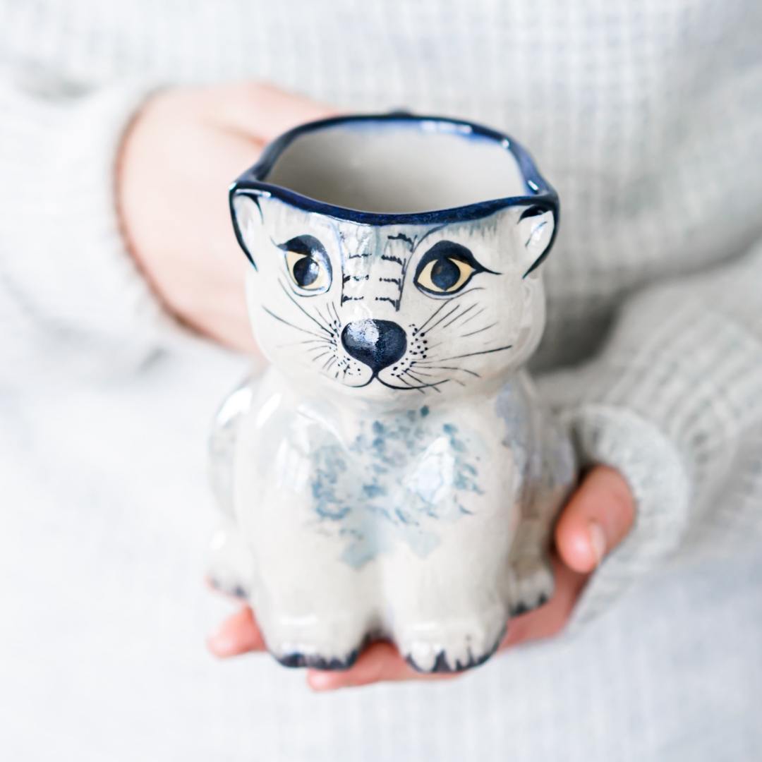 Stoneware Kitty Mug - Sumiye Co