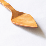 Hand Carved Wood Cake Server - Sumiye Co