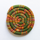 Large Spiral Spiced Trivet - Sumiye Co