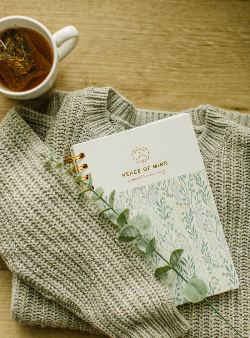 Peace of Mind: A Journal to Calm Anxiety (Eucalyptus)