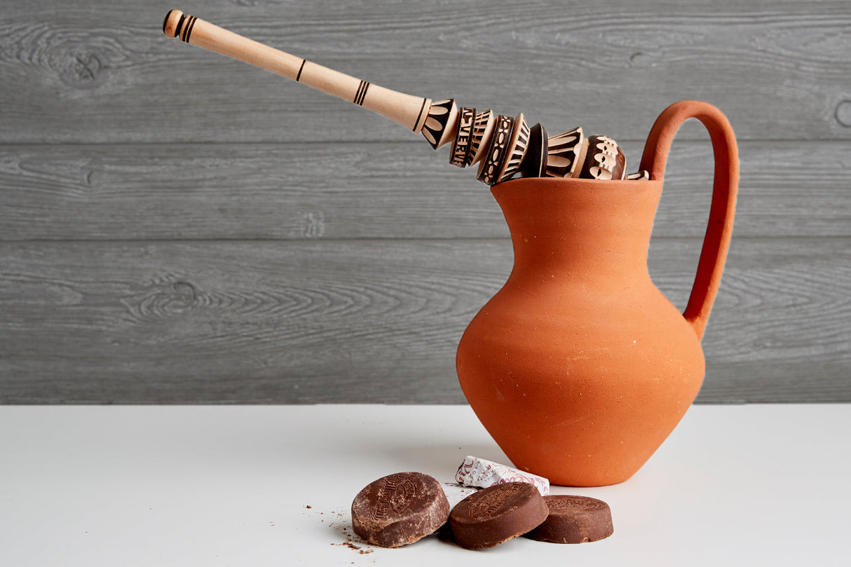 Mexican Hot Chocolate Clay Jug (68oz / 2L) - Sumiye Co