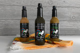 Habanero Hot Sauce Trio & Napkins Set - Sumiye Co