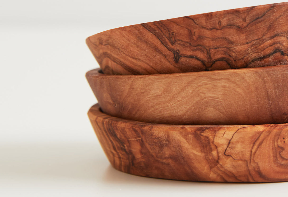 Italian Olivewood Aperitivo Set | Bowls & Forks - Sumiye Co