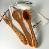 Italian Olivewood Serving Utensils - Sumiye Co