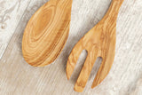 Italian Olivewood Salad Servers - Sumiye Co