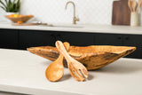 Italian Olivewood Salad Servers - Sumiye Co